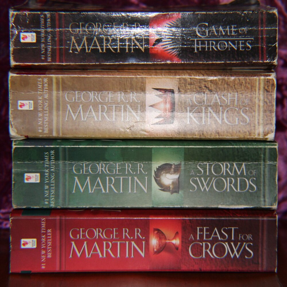 Game of Thrones paperback Books 1-4